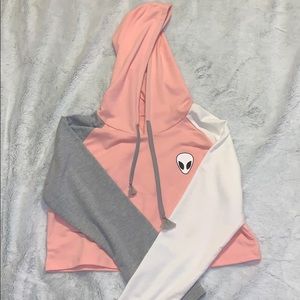Cropped hoodie